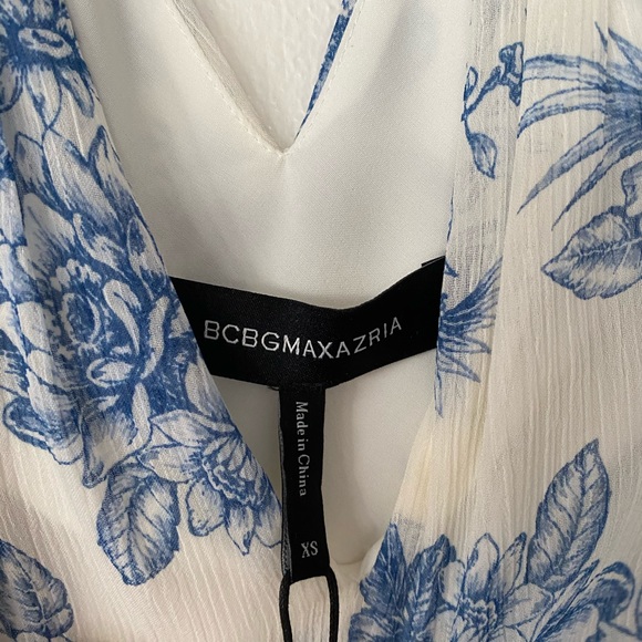 NWT BCBG MAXAZARIA FLORAL DRESS - Picture 7 of 11